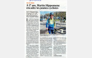 Article Martin jeune éducateur fédérale