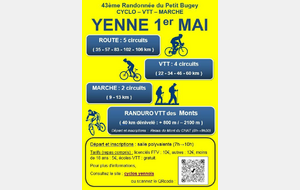 Randonnée du Petit Bugey