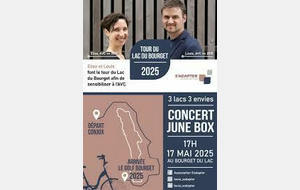 Tour du lac Conjux au Bourget (voir album photos)