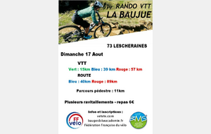 8eme Randonnée La Baujue