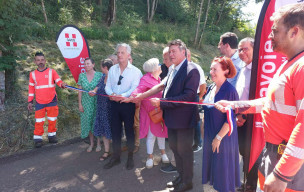 Inauguration voie verte entre Motz et Serrières